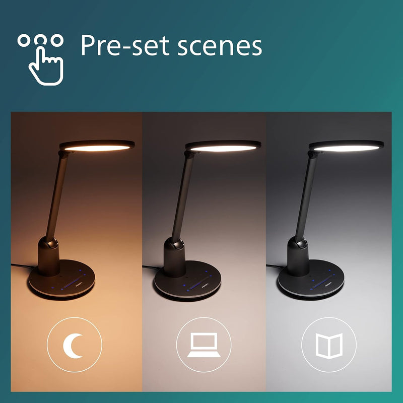 LED Robotplus Desk Lamp 14W Light Cool