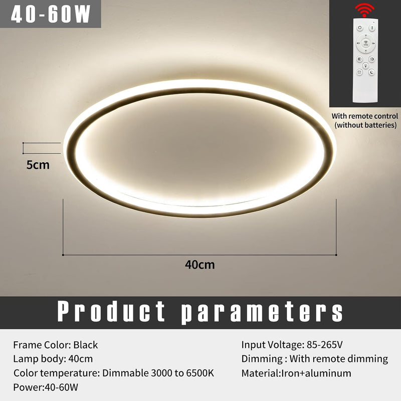 LED Square Ceiling Light Flush Living Room