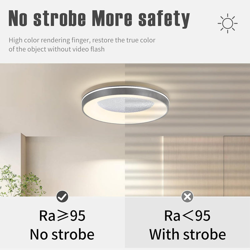 LED Square Ceiling Light Flush Living Room