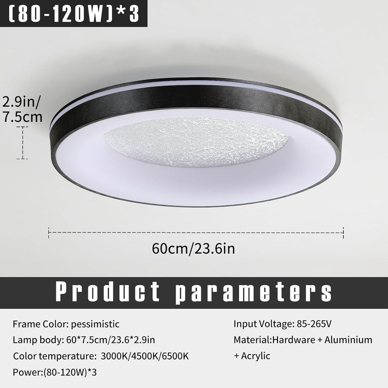 LED Square Ceiling Light Flush Living Room
