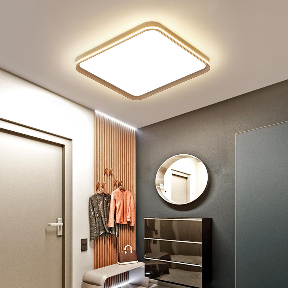 LED Square Ceiling Light Flush Living Room