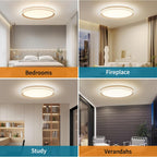 LED Square Ceiling Light Flush Living Room