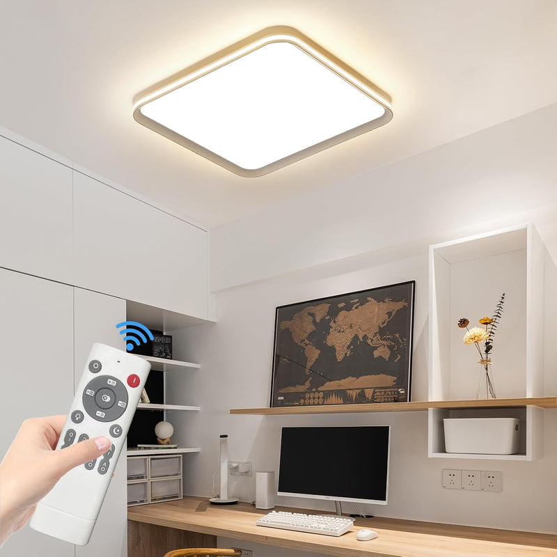 LED Square Ceiling Light Flush Living Room