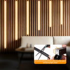 LED Strip Lights for Acoustic Wall Panels 6