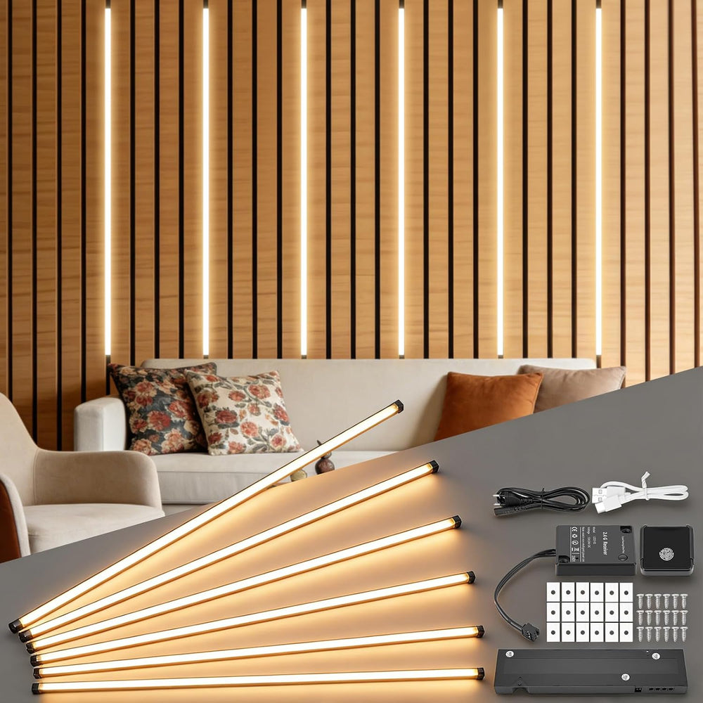 LED Strip Lights for Acoustic Wall Panels 6