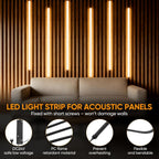 LED Strip Lights for Acoustic Wall Panels 6