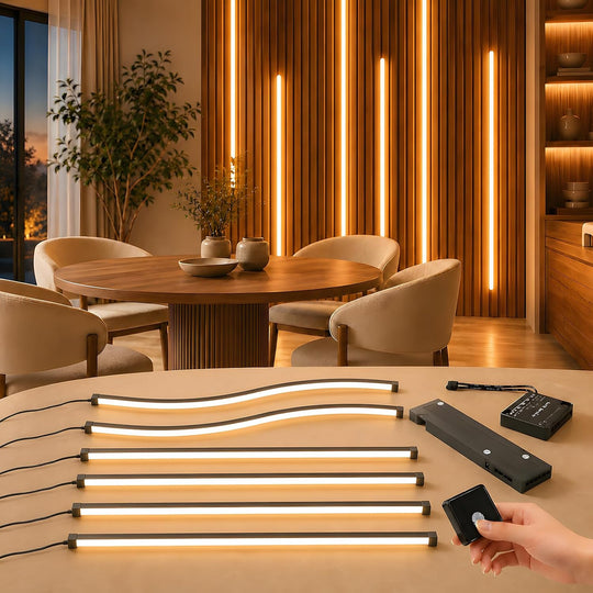 LED Strip Lights for Acoustic Wall Panels 6