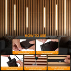 LED Strip Lights for Acoustic Wall Panels 6