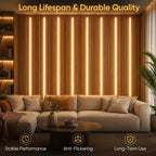 LED Strip Lights for Acoustic Wall Panels 8