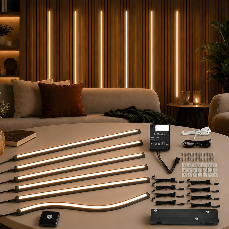 LED Strip Lights for Acoustic Wall Panels 8