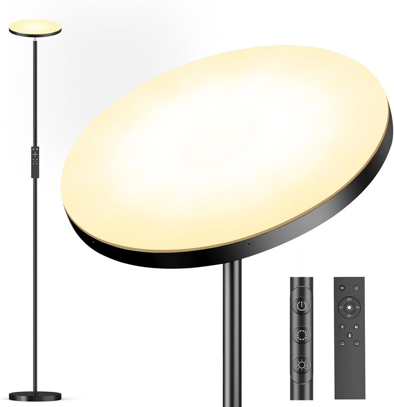 LED Uplighter Floor Lamp Living Room 42W 2700K-6500K