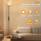 LED Uplighter Floor Lamp Living Room 42W 2700K-6500K