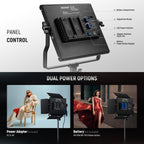 13" LED Video Light Panel Studio Lighting Kit