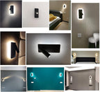 Wall Lamp and Reading Light Two-In-One