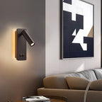 Wall Lamp and Reading Light Two-In-One