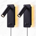 Wall Lamp and Reading Light Two-In-One
