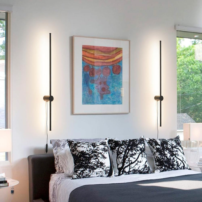 LED Wall Lights Dimmable Hardwired Sconce 26W (Set of 2)