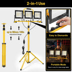 LED Work Light with Tripod 21000lm 3 Adjustable