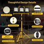 LED Work Light with Tripod 21000lm 3 Adjustable
