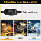 LED Work Light with Tripod 21000lm 3 Adjustable