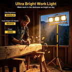 LED Work Light with Tripod 21000lm 3 Adjustable