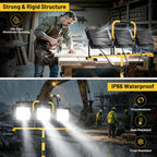 LED Work Light with Tripod 21000lm 3 Adjustable