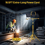 LED Work Light with Tripod 21000lm 3 Adjustable