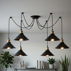 Black 6 Head + Bulb