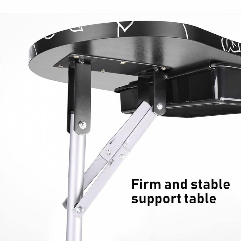 36''l Portable Foldable Manicure Table Nail Technician Desk