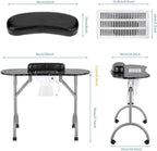 Leibou Professional Folding Portable Vented Beauty Manicure
