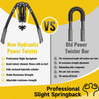 Lejieyin Twister Arm Exerciser Adjustable 22-440lbs Hydraulic