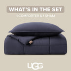 Leonora Comforter Set with 2 Pillow Shams Lightweight