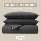 Leonora Comforter Set with 2 Pillow Shams Lightweight