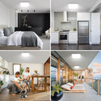 Lepro Ceiling Lights 24W 2400lm Super Bright Square