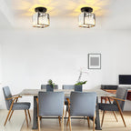 Light 3 Lights and Shade Crystal Fitting Semi