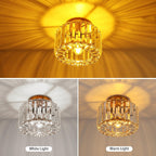 Light 3 Lights and Shade Crystal Fitting Semi