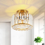 Light 3 Lights and Shade Crystal Fitting Semi