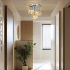 Light 3 Lights and Shade Crystal Fitting Semi