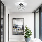 Light 3 Lights and Shade Crystal Fitting Semi