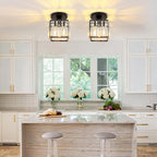 Light 3 Lights and Shade Crystal Fitting Semi