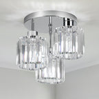 Light 3 Lights and Shade Crystal Fitting Semi