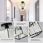Light 3 Lights and Shade Crystal Fitting Semi
