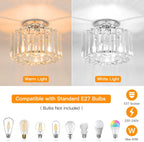 Light 3 Lights and Shade Crystal Fitting Semi