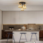 Light 3 Lights and Shade Crystal Fitting Semi