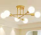 Light 6-Lights Chandeliers Lighting for Living Room Bedroom