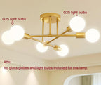 Light 6-Lights Chandeliers Lighting for Living Room Bedroom
