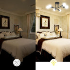 Light 6-Lights Chandeliers Lighting for Living Room Bedroom