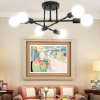 Light 6-Lights Chandeliers Lighting for Living Room Bedroom