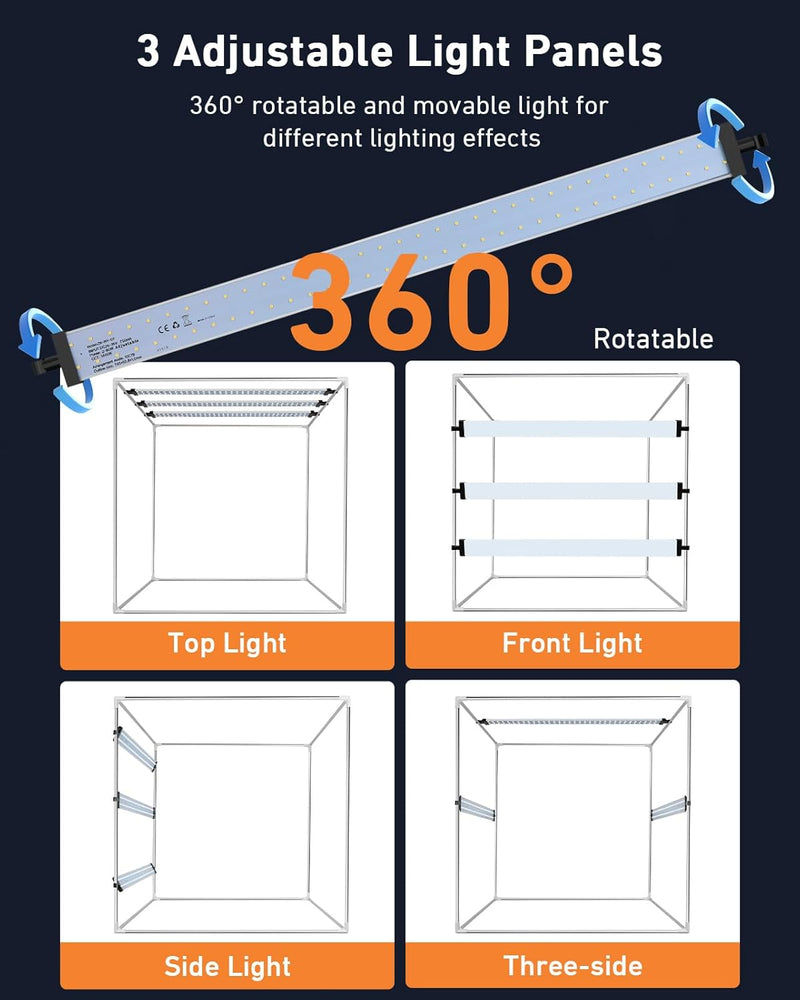 Light Box Photography Portable Mini Photo Booth