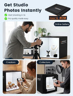 Light Box Photography Portable Mini Photo Booth